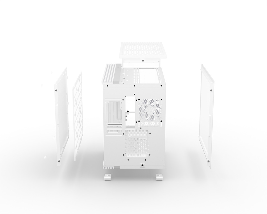 LIGHT BASE 600 LX | White silent PC cases from be quiet!